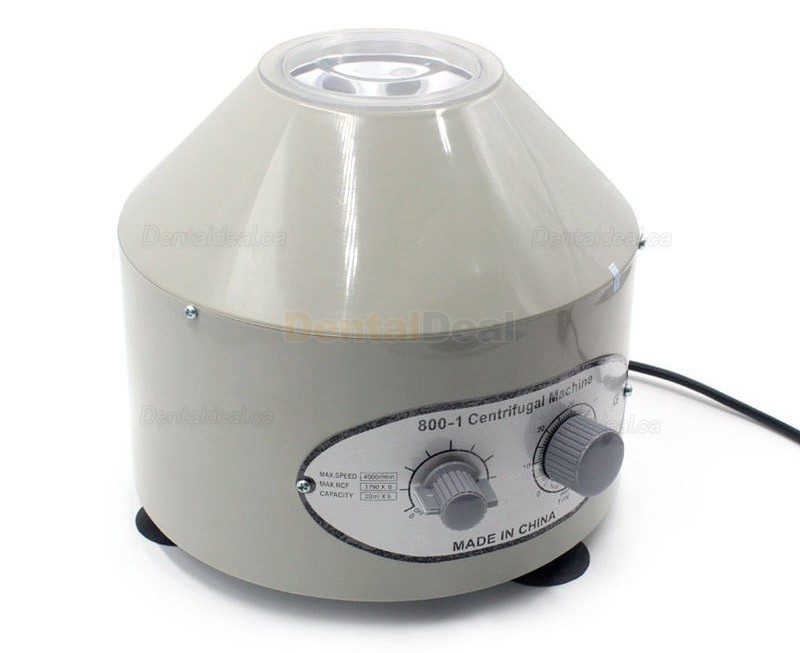 Medical Low speed Electric Centrifuge Machine 4000RPM with 6 Tube 110V/220V